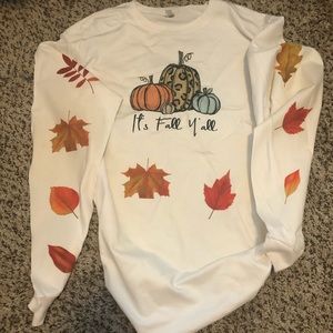 Long sleeve fall shirt